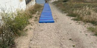 Latina mare, vandalizzata la nuova passerella per i disabili