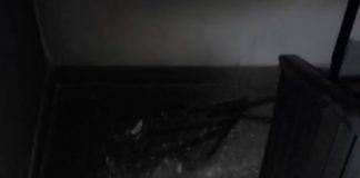 Latina, paura a Palazzo di Vetro per un incendio tra le scale