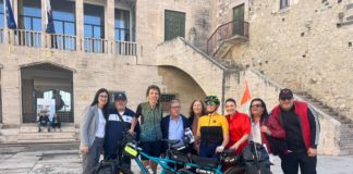 Tappa a Terracina del viaggio “L’Italia in tandem…alla cieca!”