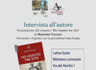 “Ho vissuto tre vite”, alla biblioteca di Latina Scalo per il romanzo d’esordio di Maurizio Vaccaro