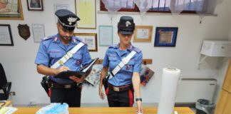 Roccasecca, arrestato uno spacciatore: sequestrato un etto e mezzo di marijuana