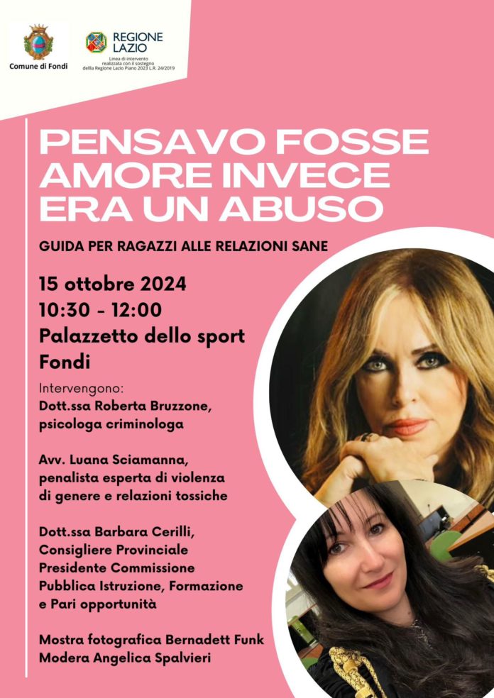 locandina criminologa bruzzone