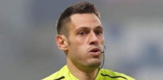 Polemiche per il rigore in Inter-Napoli, il pontino Mariani “retrocesso” in B