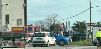 Incidente sulla Pontina, tre auto coinvolte e sei feriti