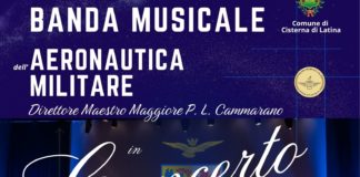 Cisterna accoglie la Banda Musicale dell’Aeronautica Militare: sabato il concerto