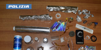 Cisterna, spacciatore di shaboo fermato in bici dalla polizia