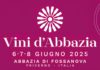 Priverno, tutto pronto per Vini d’Abbazia con degustazioni e incontri
