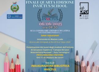 Cisterna, Premio Letterario Invictus: arriva la sesta edizione