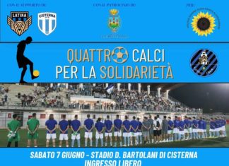 “Quattro calci per la solidarietà”, domani la conferenza stampa di presentazione