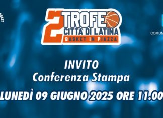 Il “BIP” si presenta: lunedì la conferenza del secondo “Trofeo Città di Latina – Basket In Piazza”