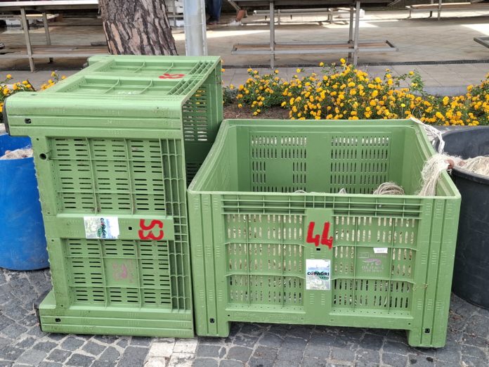 Consegna bins Formia Copagri (3)