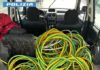 Con oltre 400 kg di rame nei van: 4 denunciati ad Aprilia