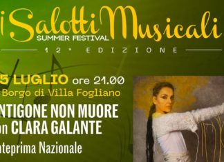 “I Salotti Musicali” approda al Fogliano: in arrivo la tragedia di Clara Galante