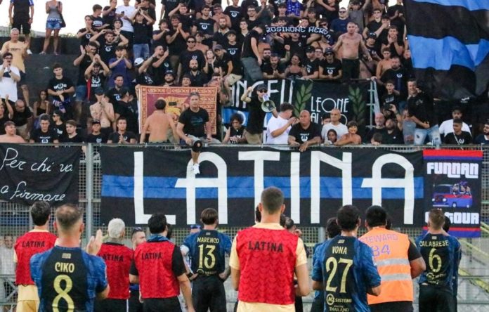 Latina calcio curva