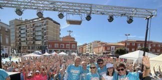 Latina si tinge d’azzurro: mille persone alla Fitwalking for Ail