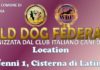Sfilata a quattro zampe, la World Dog Federation fa tappa a Cisterna