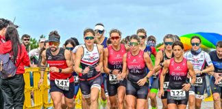 Sabaudia, il maltempo non ferma lo sport: il Triathlon diventa Duathlon