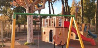 Formia, una nuova giostrina inclusiva nella Pineta di Vindicio