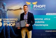 Da Sperlonga ai grandi palcoscenici: premiato il fisio Antonio Guglietta