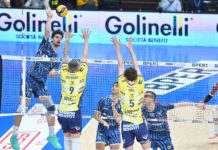 Superlega, non basta l’impegno a Cisterna: Modena passa 3-1