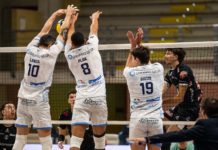 Volley, il vantaggio del primo set non basta al Cisterna: Padova passa per 1-3