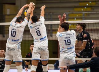 Volley, il vantaggio del primo set non basta al Cisterna: Padova passa per 1-3