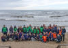 Fondi, successo per “Il Mare d’Inverno”: ripulita la spiaggia di Capratica