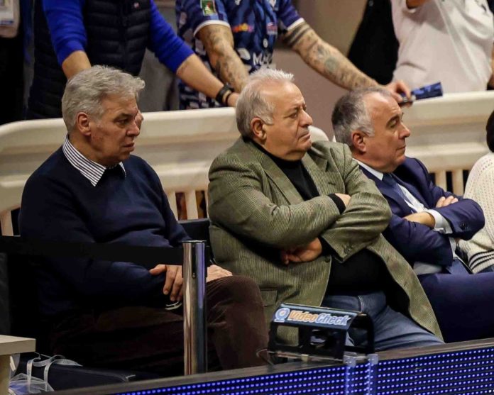 Da sinistra Libenzio Conti, Giuseppe Manfredi e Vincenzo Parrinello