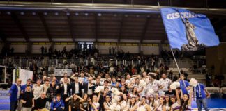 Volley, Cisterna archivia Cuneo in tre set e festeggia la salvezza