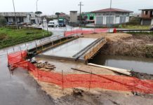 Fondi, prende forma il nuovo ponte di via della Torre