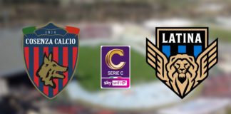 DIRETTA | Cosenza-Latina 3-1: I nerazzurri scivolano in terra cosentina