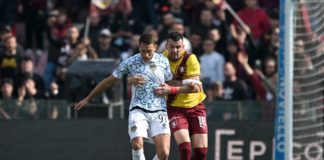 Due uomini in più non bastano, il Latina cade in casa della Salernitana