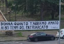 Striscione choc al Parco Falcone e Borsellino, indignazione a Latina: indaga la Digos