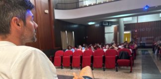 Cisterna, Lanza incontra gli studenti: “Lo sport si fa con sacrificio”