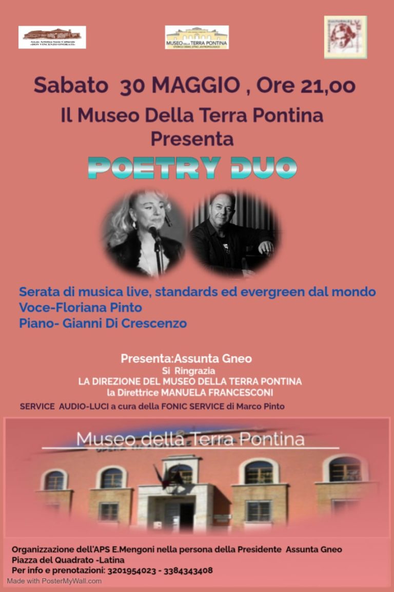 Musica sotto le stelle a Latina, al Museo della Terra Pontina il ...