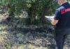 Minturno, sterpaglie bruciate vicino alle case: scatta la sanzione