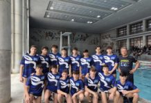 AmbraNuoto Latina show, la Juniores piega il Lazio PN Roma per 17-13