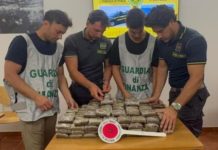 Ponza, maxi sequestro di hashish: 40 kg in una grotta a Chiaia di Luna
