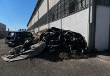 Cisterna, rifiuti speciali abbandonati nell’area industriale