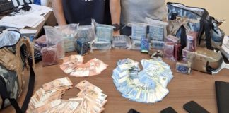 Gaeta, arrestata una coppia di spacciatori: sequestrati oltre 9 chili di hashish