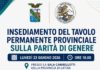 Parità di genere, a Latina nasce il Tavolo Permanente