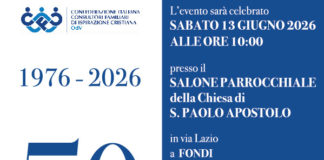 Fondi celebra i 50 anni del Consultorio “La Famiglia”