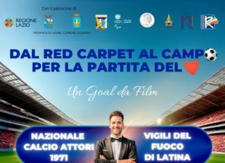 “Dal Red Carpet al Campo”, venerdì al Francioni la Partita del Cuore