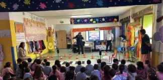A scuola di educazione stradale con gli alunni della “Plinio il Vecchio”