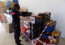 Aprilia, controlli dei Carabinieri Forestali: sequestrati oltre 200 chili di alimenti senza tracciabilità