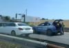 Camion in fiamme sulla Pontina, traffico bloccato verso Latina