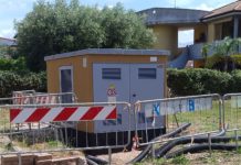 Una nuova cabina elettrica in via Monte Terminillo al Gionchetto