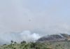 Due imponenti incendi divorano le colline di Sonnino