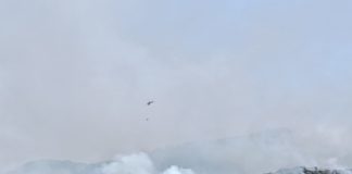 Due imponenti incendi divorano le colline di Sonnino
