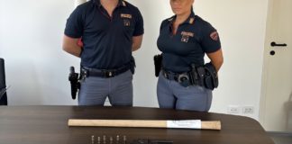 Arsenale in casa dopo le minacce in strada, un arresto a Fondi